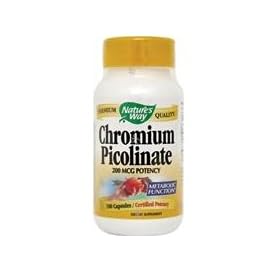 Natures Way Chromium Picolinate