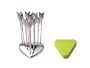 Pewter Heart & Arrows Cocktail Picks