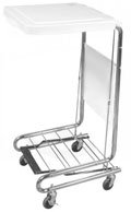 Hamper Stand With Locking Casters