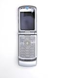 Motorola V3/Razr Silver Quadband Unlocked GSM Cellular Phone