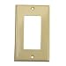 Leviton Decora 1 Gang Wallplate, Ivory #020-80401-00I