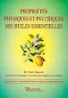 Propri�t�s physiques et psychiques des huiles essentielles