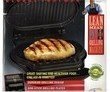 George Foreman GR8BLKSP Lean Mean Fat Reducing Grilling Machine with Free Sponge
