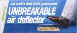 Model 50 Premium Unbreakable Air Deflector