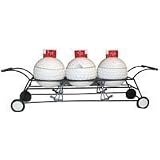 3 Ball Condiment Caddy Set Cer - Golf Gift by