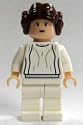 LEGO STAR WARS MINI-FIGURE - PRINCESS LEIA FLESH - WHITE DRESS