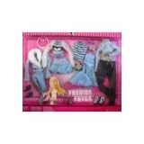 Barbie Fashion Fever - Lots of Looks Fashion Clothes for Barbie in Blue Colors - 2007 Mattel