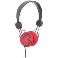 SFW Bighead Headphones - Black/Red )