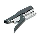 Commercial Plier 20 Sheet Stapler Full Strip, Chrome Plated Steel, Dark Gray (SWI29940)