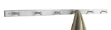 InterDesign 6 Peg Wood Rack, White