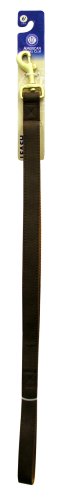 AKC Leash Large Brown 1