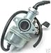 CARBURETOR PZ19 with CHOKE LEVER for Chinese made 50cc, 70cc, 90cc, 100cc, 110cc, 125cc kids' ATV, GO-KART, DIRT BIKE, POCKET BIKE