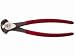 Klein D232-8 8-1/2-Inch End Cutting Pliers, Red