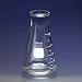 PYREX 2L Narrow Mouth Erlenmeyer Flasks with Heavy Duty Rim, 1/pk