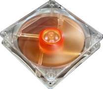 Akasa AK-183-L2B 12cm Amber Series case fan