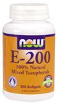 E-200 by NOW Foods - (200IU - 250 Softgels)