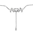 Dual Groovy Gecko Crystalline Back Belly Chain