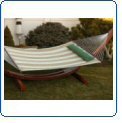 Classic Comfort Hammock - Green Stripe
