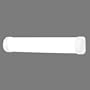 Thomas Lighting FWS232-8DSEB Two Light Bath Bar, White Acrylic Glass