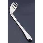 18-8ライトフォーク 206[右曲り] 【業務用】 【 洋食器 介護用カトラリー 】