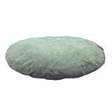 Caddis Pet Poly-Suede Round Pet Bed in Sage