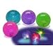 You Get (1) Glitter Hi Bounce Light up Water Ball 55 Mm