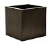 Titanium Zinc Cube Planter - Jumbo