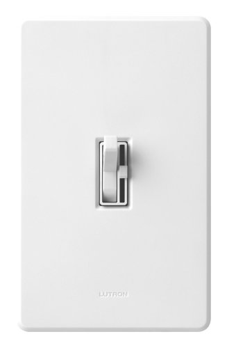 Lutron TG-600PH-WH Toggler 600W Preset Dimmer White