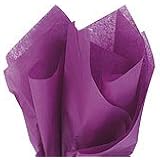 Bulk Tissue Paper Plum Purple 20" x 30" - 48 Sheets