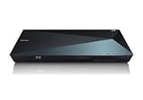 Sony Blu-Ray DVD Player with Full HD 1080p Playback, DVD Upscaling to Near-HD Quality, Front USB Slot, Online Connectivity via L