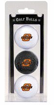 Oklahoma State Cowboys Golf Ball Pack Of 3)