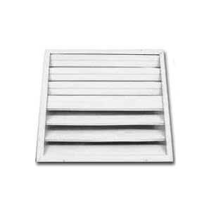 Whole House Fan Shutter - 30" - Interior Use - White