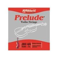 D'Addario Prelude 4/4 Violin String Set Medium Gauge