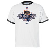 New England Patriots Championship 2004 Super Bowl Locker Room T-Shirt