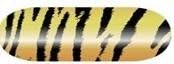 3d Metallic Nail Patch Foil Stickers (Gold Tiger)