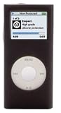 Exspect iPod nano skin with headphone tidy - BLACK Inc armband and screen protector