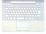 Power Support Wrist Rug & Track Pad Film Set for NEW Mac Book 13 - White
