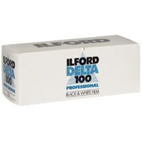 Ilford Delta Pro 100 120 Fine Grain Medium Speed, Black and White Film, ISO 100, 120 Size