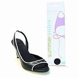 Summer Soles Suede Insoles - Black 3 pr