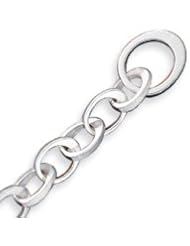 Sterling Silver Fancy Link Bracelet - 7.5 Inch