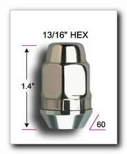 Gorilla 91147SS Acrn Blg 14Mmx1.50 4Pk