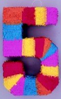 5 Shaped Pinata