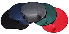 Mousepad Ergonomic Mouse Pad with Wrist Support - BLACK 
