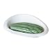 Pet Supplies : Dogit Hard Shell Modern Oval Dog Bed- 21" length x 14" width x 6" height green stripe cushion