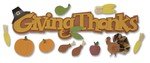 EK Success SPJT54 Jolee's Boutique Giving Thanks Title Wave Sticker