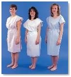 .Paper Patient Exam Gowns- Blue Bx/50 4th_of_July_Sale$26.04!