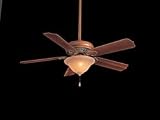 Minka Aire Ceiling Fan F537-AP Lisa Fan - Antique Pecan Discount Indoor Fan 52 Blade Span