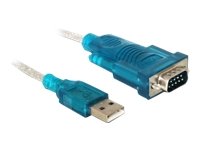 DELOCK Adapter USB Seriell 1x 9 polig St blau Preisvergleich