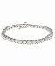 14k White Gold 6 Carat Diamond Tennis Bracelet (G-H,I1), 7