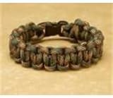 7" Woodland Camo (BDU) Paracord Bracelet